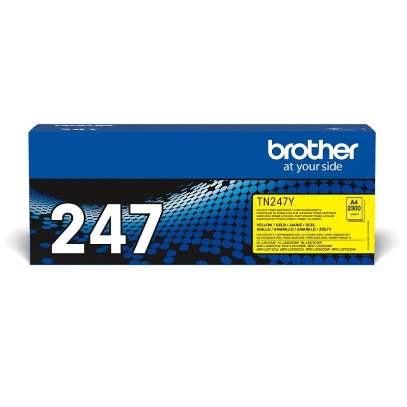 Toner Brother żółty TN247Y TN-247Y, 2300 str.