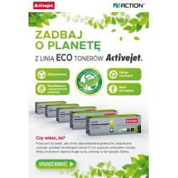 BIO Activejet ATH-83NB Toner (zamiennik HP 83A CF283A, Canon CRG-737 Supreme 1500 stron czarny). ECO Toner. Proszek w tonerze