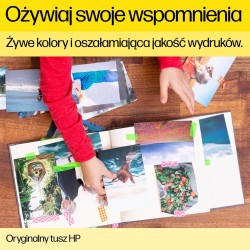 HP Oryginalny wkład z błękitnym atramentem 937