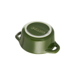 Mini Cocotte okrągły STAUB 40510-787-0 - zielony 200 ml