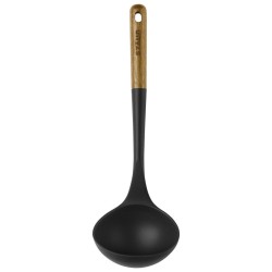 Łyżka wazowa STAUB 40503-104-0 - brązowo-czarna 31 cm
