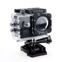 Extralink Kamera Action Camera A10 Czarna 1080P 30fps, IP68, wyświetlacz 2.0"