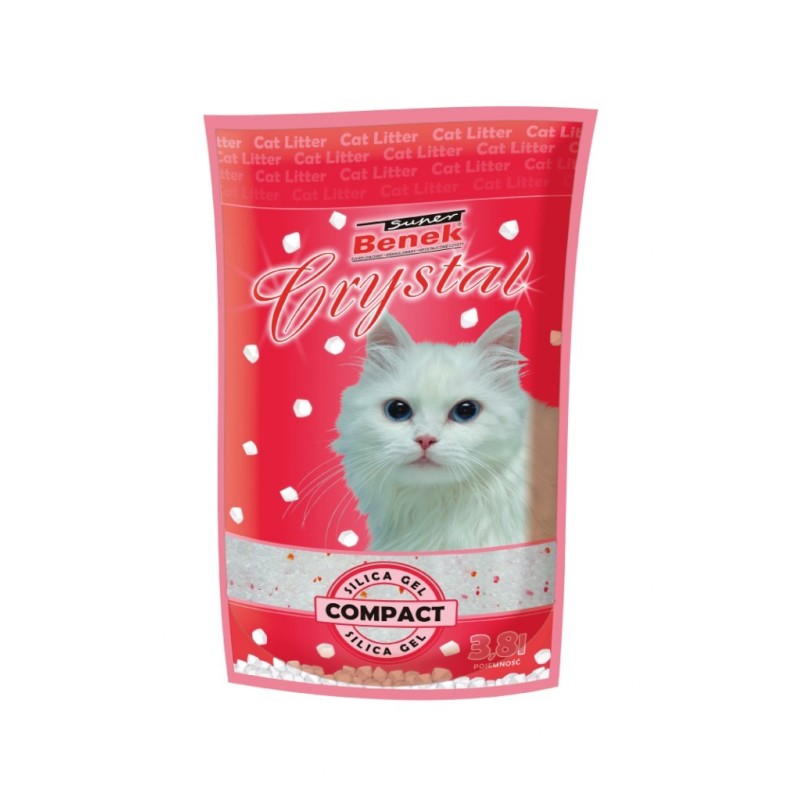 CERTECH Super Benek Crystal Compact Naturalny - żwirek dla kota niezbrylający 13kg CERTECH Super Benek Crystal Compact Naturalny - żwirek dla kota niezbrylający 13kg