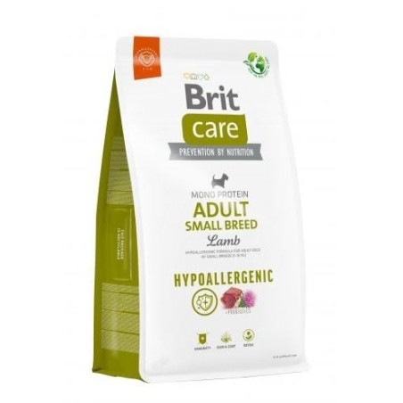 BRIT Care Mono Protein Hypoallergenic Adult Małe rasy Jagnięcina z ryżem - sucha karma dla psa - 3 kg