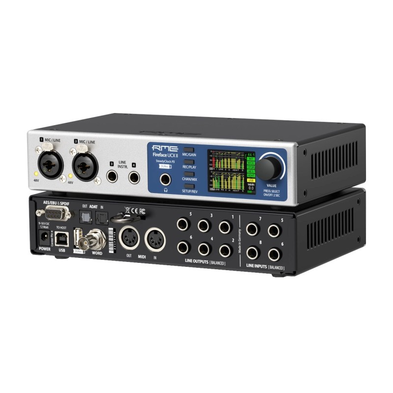 RME Fireface UCX II - interfejs audio USB [20 IN/ 20 OUT]