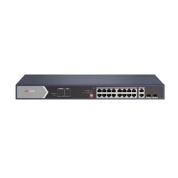 Hikvision DS-3E0520HP-E łącza sieciowe Nie zarządzany Gigabit Ethernet (10/100/1000) Obsługa PoE Niebieski