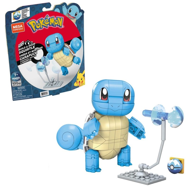 MEGA CONSTRUX Klocki POKEMON Squirtle GYH00 GKY95 MATTEL MEGA CONSTRUX Klocki POKEMON Squirtle GYH00 GKY95 MATTEL