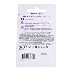 Karta pamięci WD Purple microSDXC WDD0256G1P0C (256GB Class 10, Class U1)