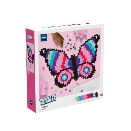 Plus-Plus Butterfly Puzzle klocki 800 szt. Fauna