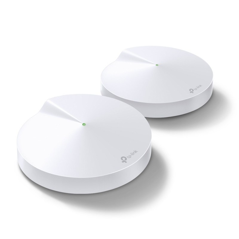 TP-Link Deco M5 (2-Pack) Dual-band (2.4 GHz/5 GHz) Wi-Fi 5 (802.11ac) Biały Wewnętrzne