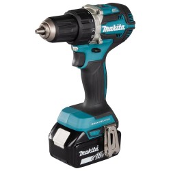 Makita DDF484RFJ wiertło 2000 RPM 1,8 kg Czarny, Niebieski