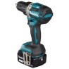 Makita DDF484RFJ wiertło 2000 RPM 1,8 kg Czarny, Niebieski