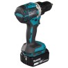 Makita DDF484RFJ wiertło 2000 RPM 1,8 kg Czarny, Niebieski