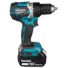 Makita DDF484RFJ wiertło 2000 RPM 1,8 kg Czarny, Niebieski