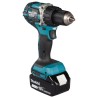 Makita DDF484RFJ wiertło 2000 RPM 1,8 kg Czarny, Niebieski