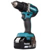 Makita DDF484RFJ wiertło 2000 RPM 1,8 kg Czarny, Niebieski