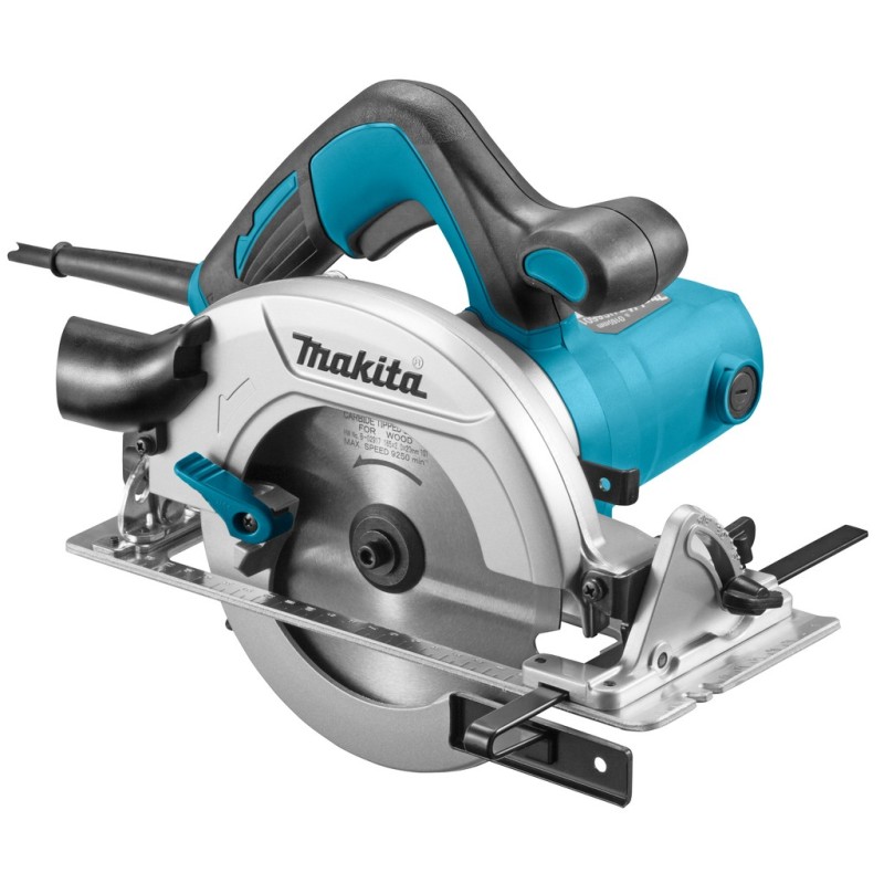 Makita HS6601 portable circular saw Czarny, Niebieski 16,5 cm 5200 RPM 1050 W