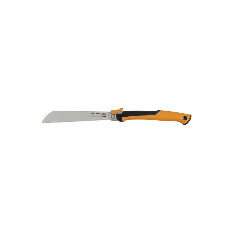 Fiskars Pro PowerTooth Piła do przycinania 25 cm Czarny, Srebrny, Żółty