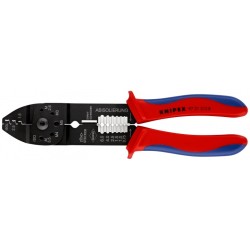 Knipex 97 21 215 B Narzędzie do zaciskania Czarny, Niebieski, Czerwony