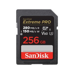 KARTA SANDISK EXTREME PRO SDXC 256GB 280/150 MB/s V60 UHS-II