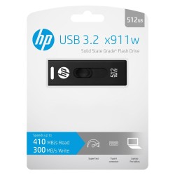 PNY x911w pamięć USB 512 GB USB Typu-A 3.2 Gen 1 (3.1 Gen 1) Czarny