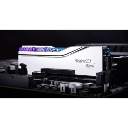 G.SKILL TRIDENT Z5 ROYAL RGB DDR5 2X48GB 6400MHZ CL32 XMP3 SILVER F5-6400J3239F48GX2-TR5S