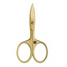 Zestaw do manicure ZWILLING Twinox Gold Edition 97747-004-0 – czarne skórzane etui 3 elementy - czarny