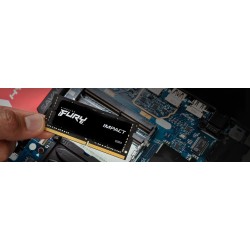 Kingston 64GB 3200MHz DDR4 CL20 SODIMM (Kit of 2) FURY Impact KF432S20IBK2/64