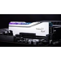 G.SKILL TRIDENT Z5 ROYAL RGB DDR5 2X16GB 6400MHZ CL32 XMP3 SILVER F5-6400J3239G16GX2-TR5S