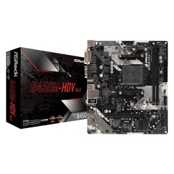 Płyta główna Asrock B450M-HDV R4.0 (AM4 2x DDR4 DIMM Micro ATX)