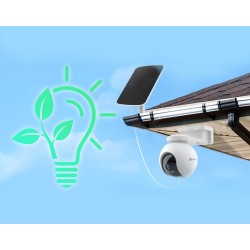 EZVIZ Solar Charging Panel E panel słoneczny Monokryształowy silikon