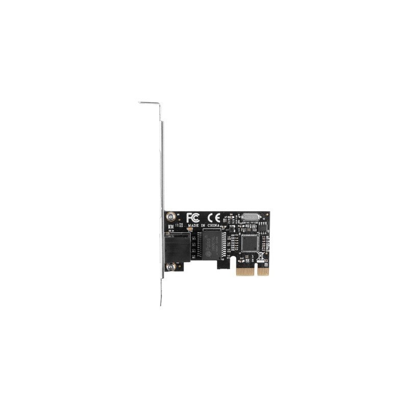 LANBERG KARTA SIECIOWA PCI-E 1X RJ45 1GB RTL8111C ŚLEDŹ LOW PROFILE PCE-1GB-201 LANBERG KARTA SIECIOWA PCI-E 1X RJ45 1GB RTL8111C ŚLEDŹ LOW PROFILE PCE-1GB-201
