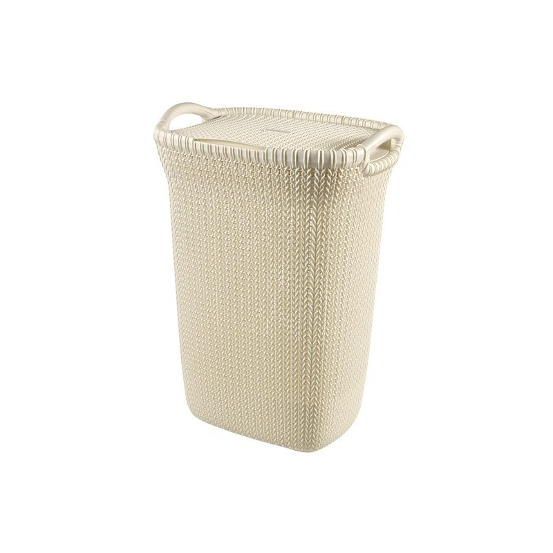 Curver Knit kosz na pranie 57 l Prostokątny Plastik Beżowy Curver Knit kosz na pranie 57 l Prostokątny Plastik Beżowy