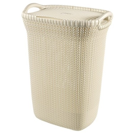Curver Knit kosz na pranie 57 l Prostokątny Plastik Beżowy