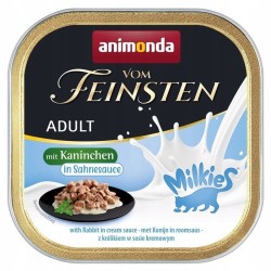 ANIMONDA Vom Feinsten Adult Milkies w sosie with rabbit in cream sauce 100g