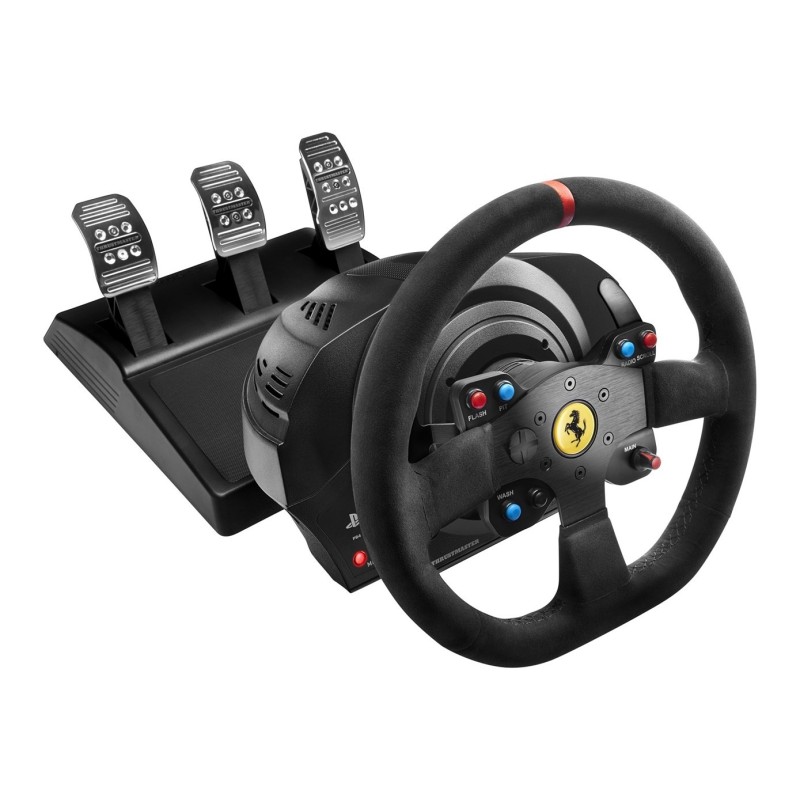 Thrustmaster T300 Ferrari Integral Racing Wheel Alcantara Edition Czarny Kierownica + pedały Analogowa/Cyfrowa PC, PlayStation Thrustmaster T300 Ferrari Integral Racing Wheel Alcantara Edition Czarny Kierownica + pedały Analogowa/Cyfrowa PC, PlayStation