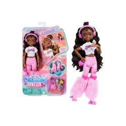 Lalka Barbie Dream Besties Brooklyn na wrotkach JFX97 MATTEL