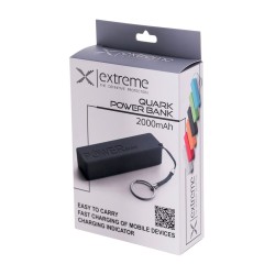 ESPERANZA POWER BANK 2000MAH QUARK CZARNY XMP101K