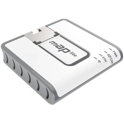 Router Mikrotik mAP lite w kolorze białym z obsługą PoE