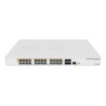 Mikrotik CRS328-24P-4S+RM łącza sieciowe Zarządzany L2/L3 Gigabit Ethernet (10/100/1000) Obsługa PoE 1U Biały