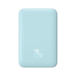 Powerbank Baseus Magnetic Mini Wireless 10000mAh 20W+kabel USB C-USB C (niebieski)
