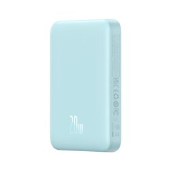 Powerbank Baseus Magnetic Mini Wireless 10000mAh 20W+kabel USB C-USB C (niebieski)