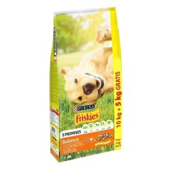 PURINA FRISKIES BALANCE Dog Chkn&Veg 10+5kg