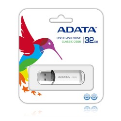 Pendrive ADATA C906 AC906-32G-RWH (32GB USB 2.0 kolor biały)