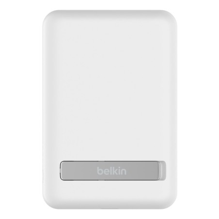 Powerbank bezprzewodowy Belkin BoostCharge Magnetic Wireless Power Bank 5K + Stand MagSafe Compatible 5000mAh 7,5W White