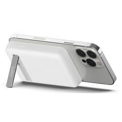 Powerbank bezprzewodowy Belkin BoostCharge Magnetic Wireless Power Bank 5K + Stand MagSafe Compatible 5000mAh 7,5W White