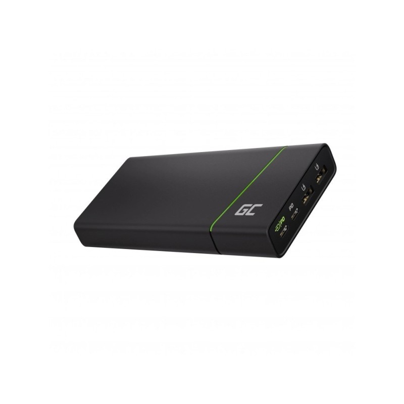 GREEN CELL POWERBANK POWERPLAY ULTRA 26800MAH 128W 2XUSB-C PD 2XUSB GREEN CELL POWERBANK POWERPLAY ULTRA 26800MAH 128W 2XUSB-C PD 2XUSB