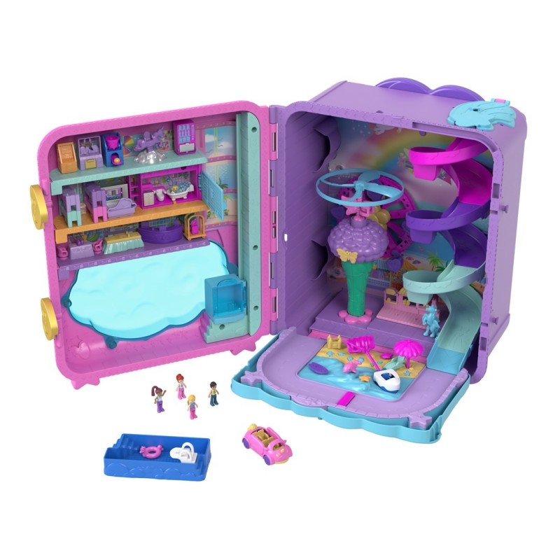 Polly Pocket Wakacyjny kurort Walizka Hkv43 Polly Pocket Wakacyjny kurort Walizka Hkv43