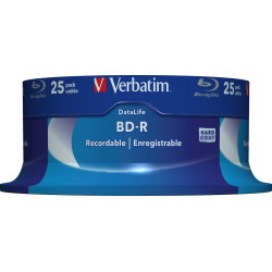 Płyta BDR Verbatim 43837 (25GB 6x 25szt. Cake)