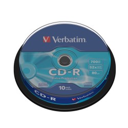 Płyta CD Verbatim 43437 (700MB 52x 10szt. Cake)